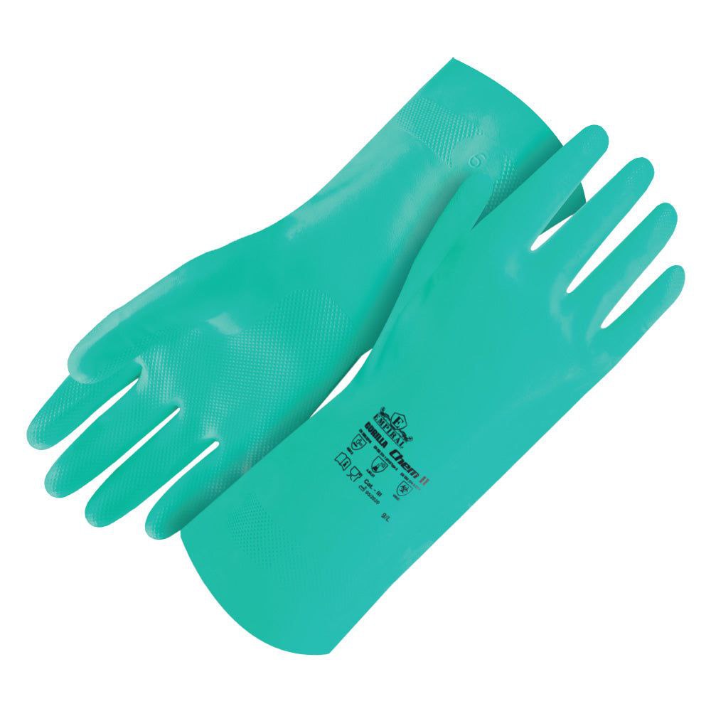 CHEMICAL GLOVES GORILLA CHEM II NITRILE
