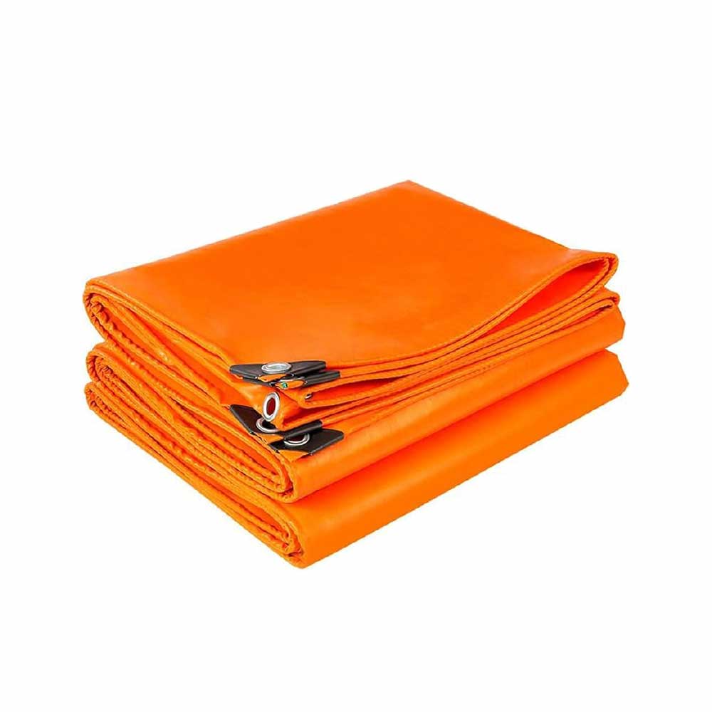 SUPER TARPS 400GSM FR TARPAULINS 30X30FT ORANGE